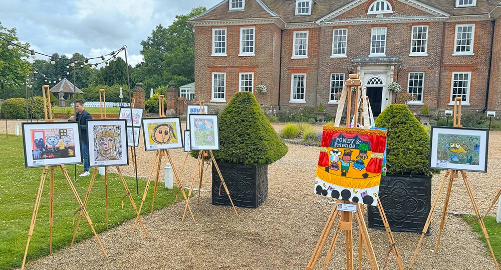 Outside view of the Chilston Park Hotel in Maidstone